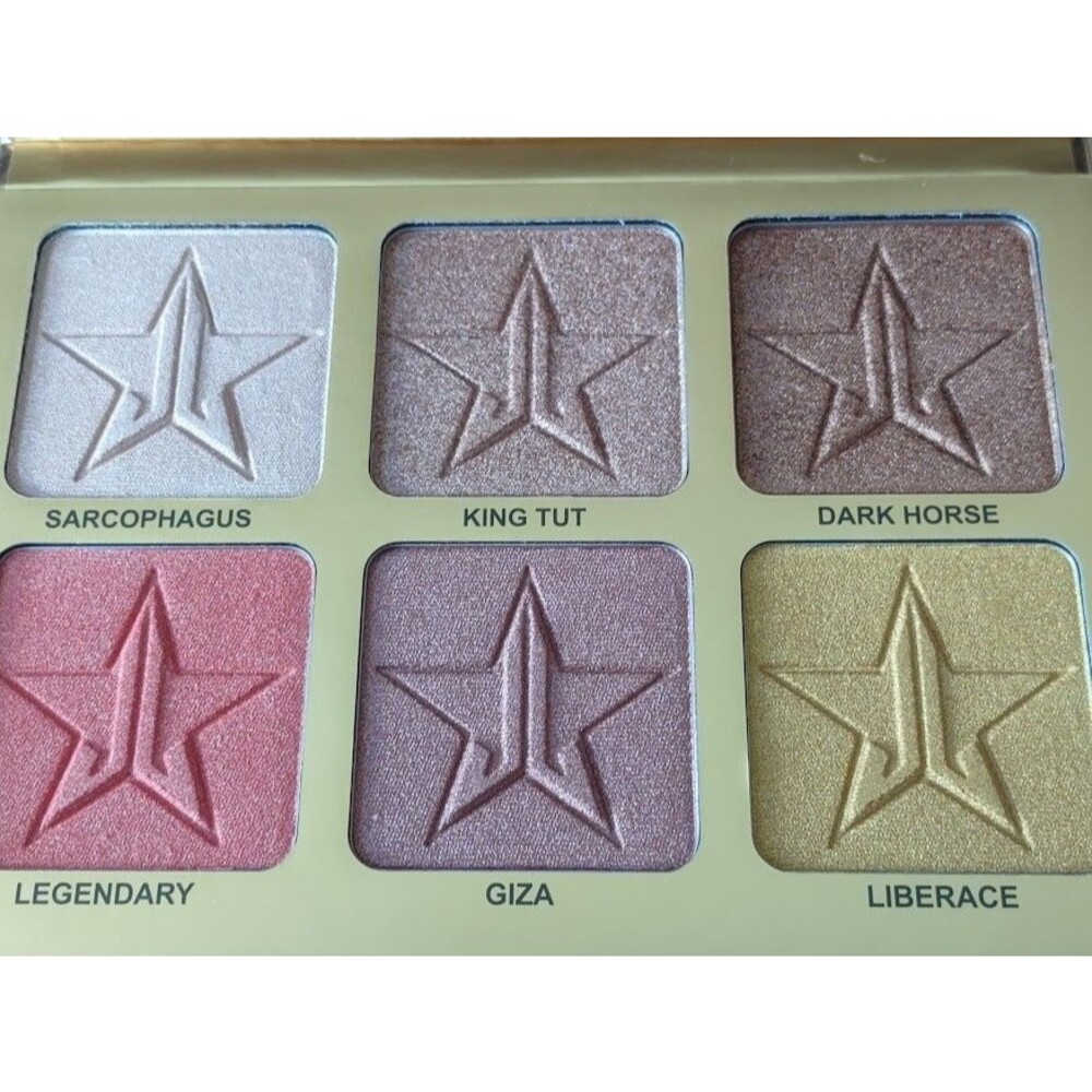 Jeffree Star Cosmetics 24 Karat Skin Frost Pro Palette 6 Shades Highlighter BNIB